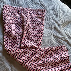 LOFT cropped Marisa fit pants